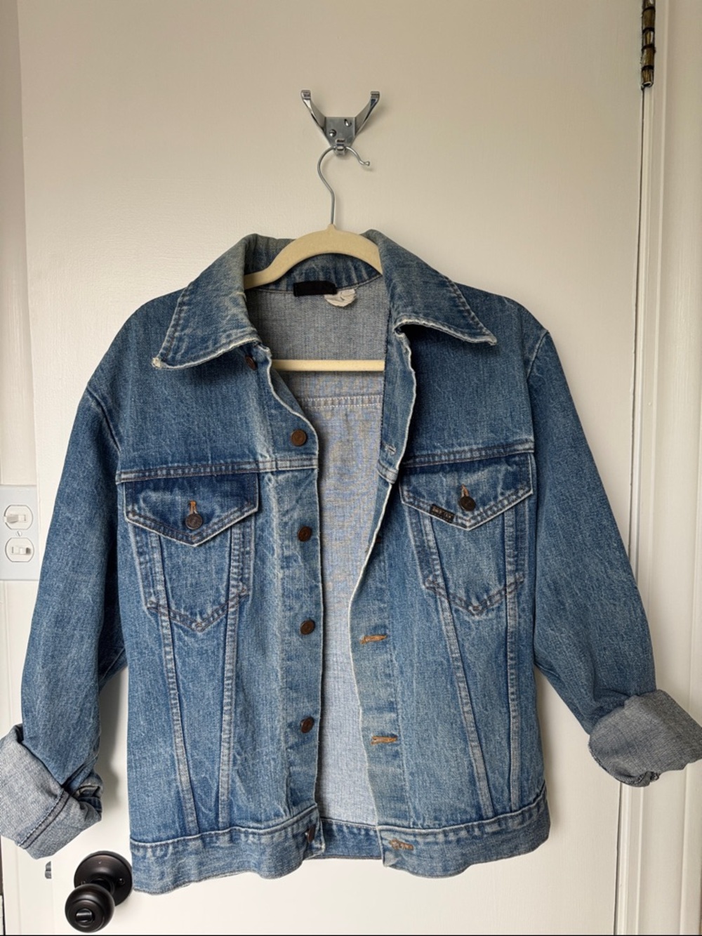 Vintage oversized denim jacket